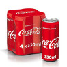 Lattina Coca Cola - Original Taste - 4 Lattine da 330 ml