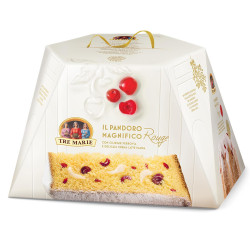 Pandoro Tre Marie - Magnifico Rouge Con Ciliegie e Crema Latte -...