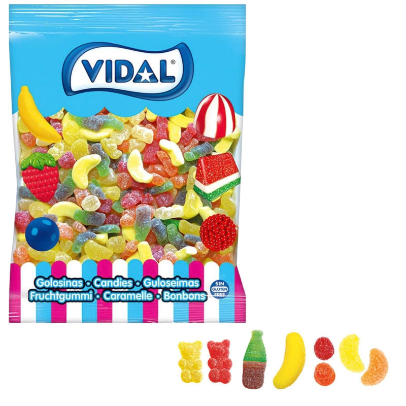 Caramelle Gommose - Cocktail Mix Zuccherati - Vidal - 1 Kg