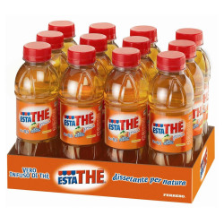 Bottiglia EstaThe' Pesca - Te' freddo alla Pesca - 12 Pezzi da 400 ml