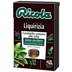 Caramelle Svizzere alle Erbe - Ricola - Liquirizia - 10 Astucci da...