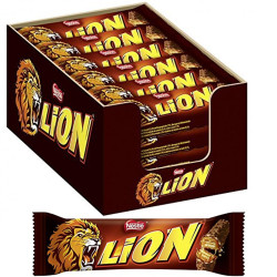 Barretta al Cioccolato Lion - 41 gr - 24 Pezzi