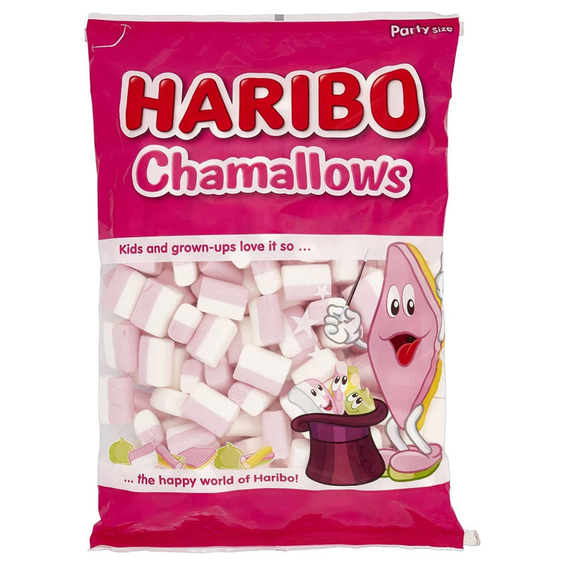 Caramelle Gommose - Haribo - Chamallows - Speckies - Marshmallows - Busta da 1 Kg