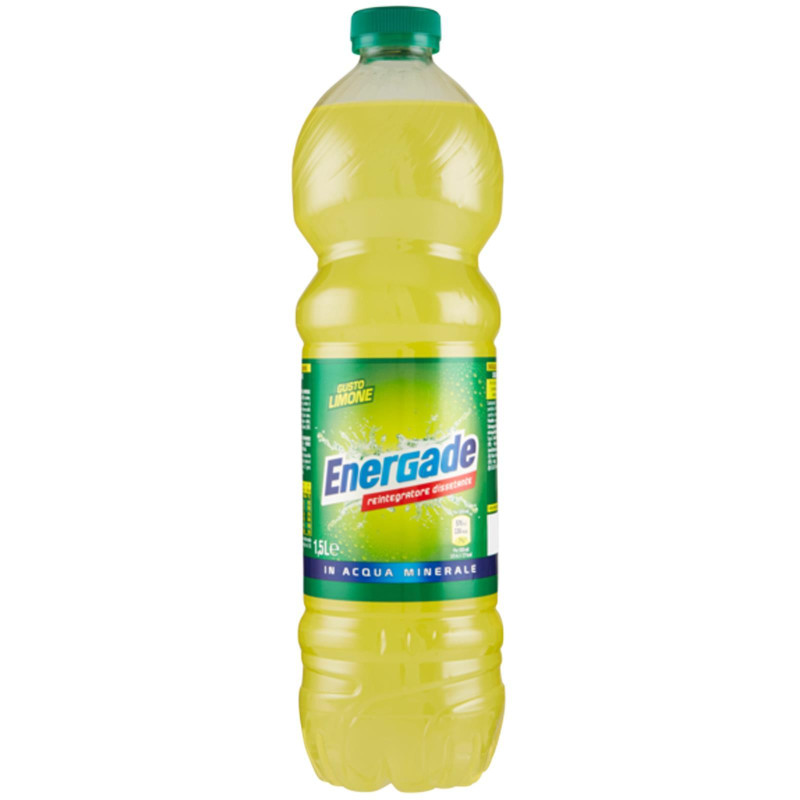 Bevanda Energetica - Energade Limone - 6 Bottiglie da 1,5 Litri