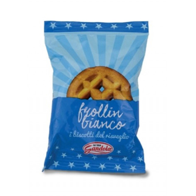 Biscotti Gandola - Bis Frollino Bianco - 200 Pezzi da 13 g