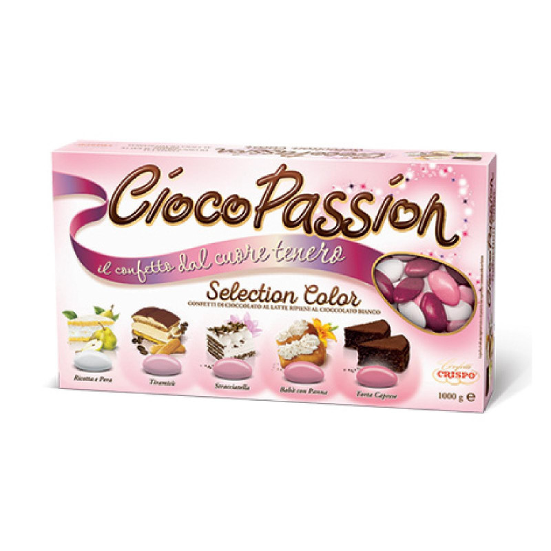 Confetti Crispo - Cioco Passion Selection Rosa - 1 Kg