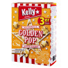 Pop Corn Kelly Per Microonde - Golden Pop - al Burro - 3 x 90 g (270 g)