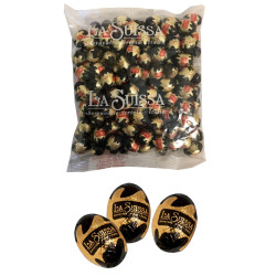 Cioccolatini La Suissa - Ovetti Fondente 70% - Busta da 1 Kg