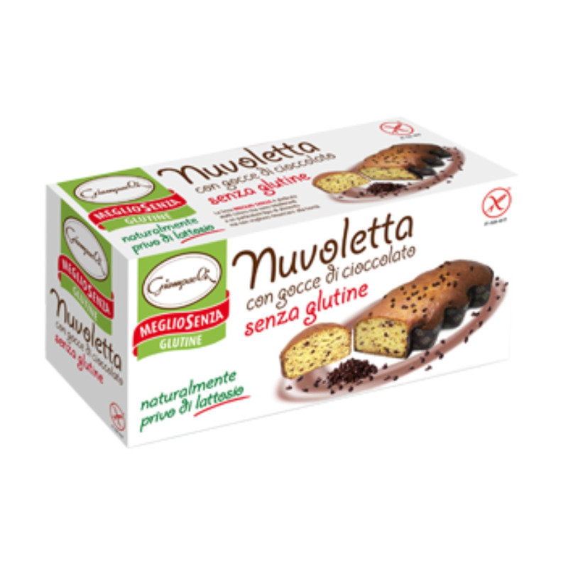 Dolce Giampaoli - Nuvoletta Con Gocce di Cioccolato - Senza Glutine e Lattosio - 300 g