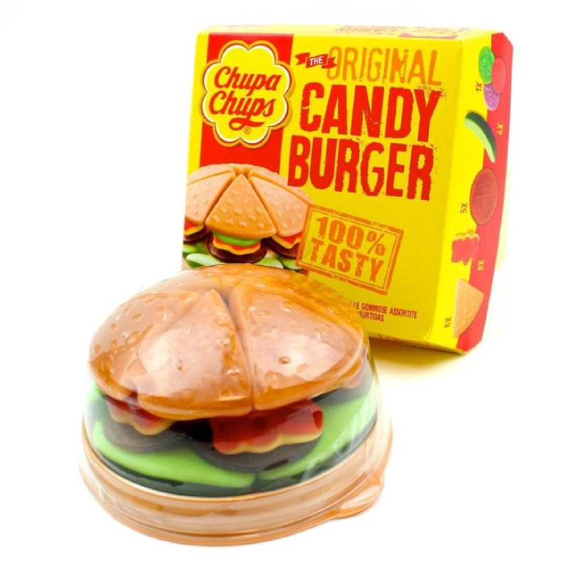 Caramelle Gommose Chupa Chups - Candy Burger - 130 gr