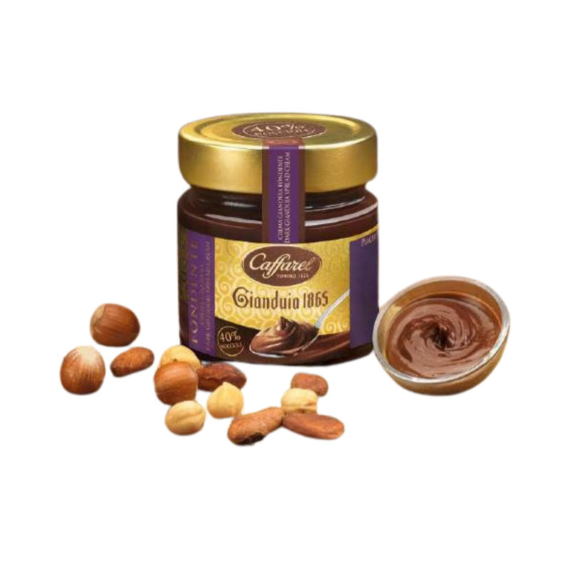 Crema Spalmabile - Caffarel - Gianduia Fondente 40% "Nocciola Piemonte Igp" - 210 gr