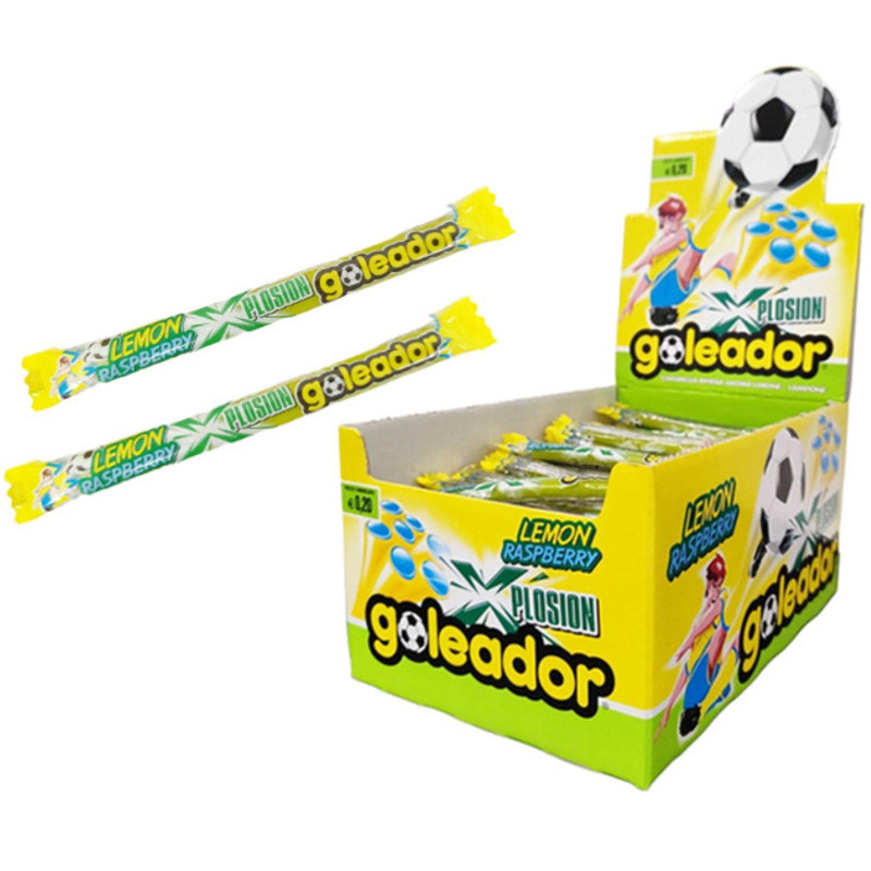 Caramelle Ripiene - Goleador - Xplosion - Aroma Limone e Lampone - 150 pz