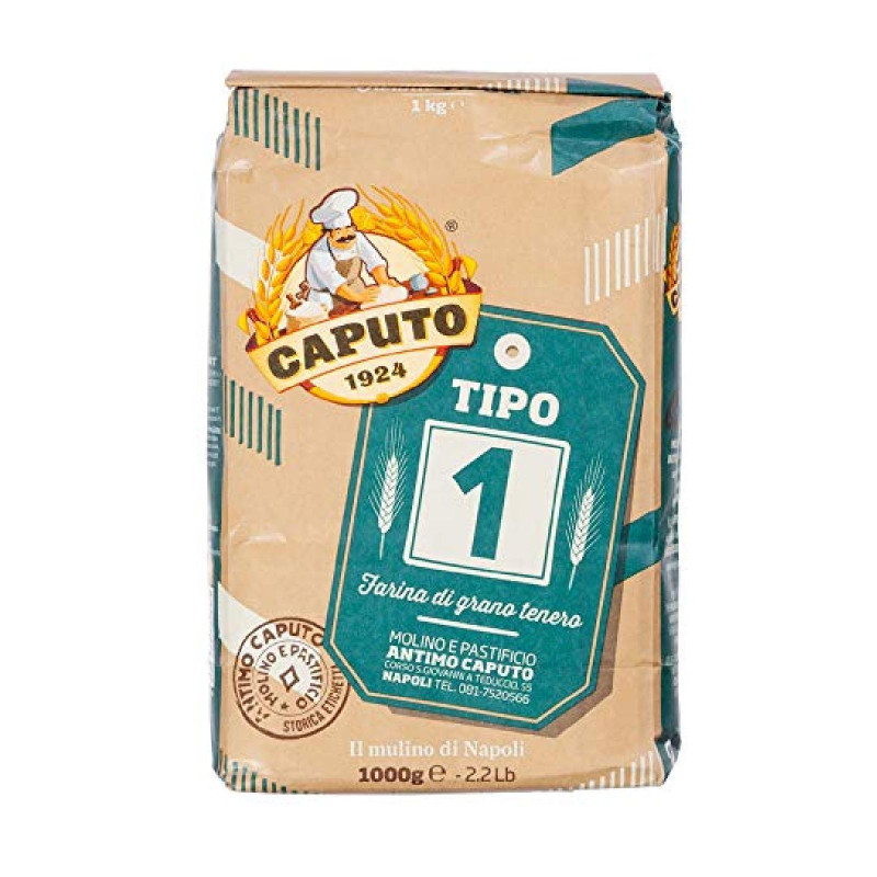 Farina Caputo di Grano Tenero - TIPO 1 - 1 KG - Tipo "1"