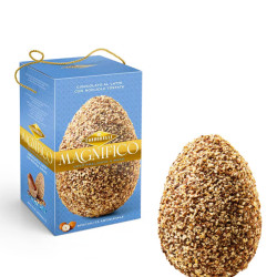 Mini Uovo Pasqua - Condorelli - Uovo Magnifico - Latte Ricoperto di Nocciole - 130 g