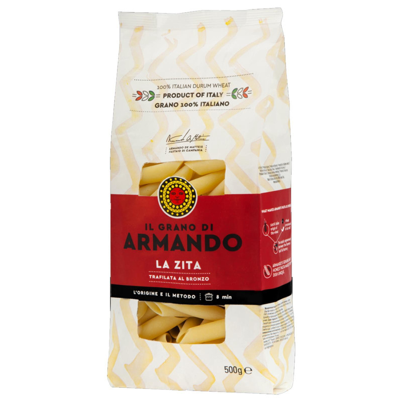 Pasta Armando - Il Grano di Armando - La Zita - Pacco da 500 gr