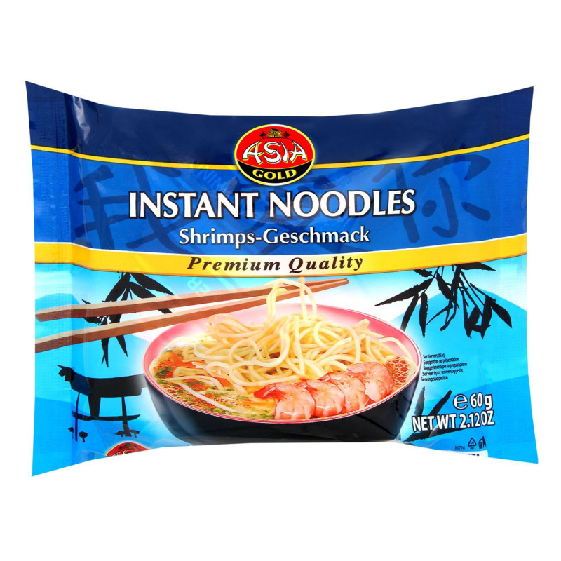 Noodles Asia Gold - Gusto Gamberetti - 60 gr