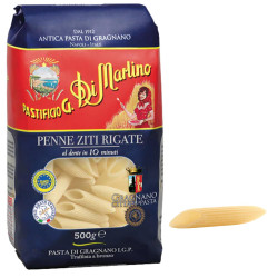 Pasta Di Martino - Pasta Corta - Penne Ziti Rigate N° 140 - Pacco...