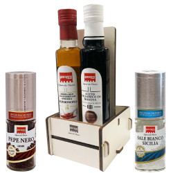 Kit Condimento da Tavola - Montosco - Aceto Balsamico, Olio al...