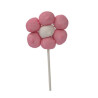 Marshmallow Biribao - Spiedino -  Fiore - Rosa - 24 x 32 g