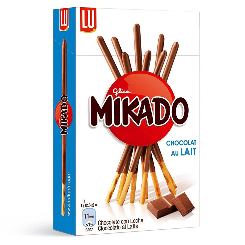 Mikado - Cioccolato al Latte - 75 gr - 24 Pezzi