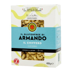 Pasta Armando - Il Gluten Free di Armando - Il Chiffero - Pacco da 400 gr - Senza Glutine