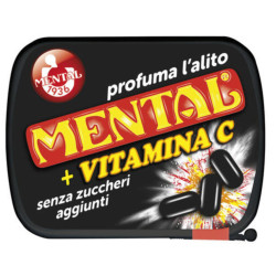 Pastiglie Mental - Mental + Vitamina C - Caramelle Senza Zuccheri -...