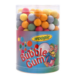 Gomme da Masticare Palline - Bubble gum - Woogie - Barattolo - 500gr