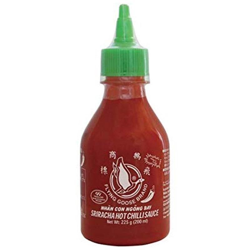 Salsa Piccante al Peperoncino - Flying Goose - Sriracha Hot Chilli Sauce - 200 ml