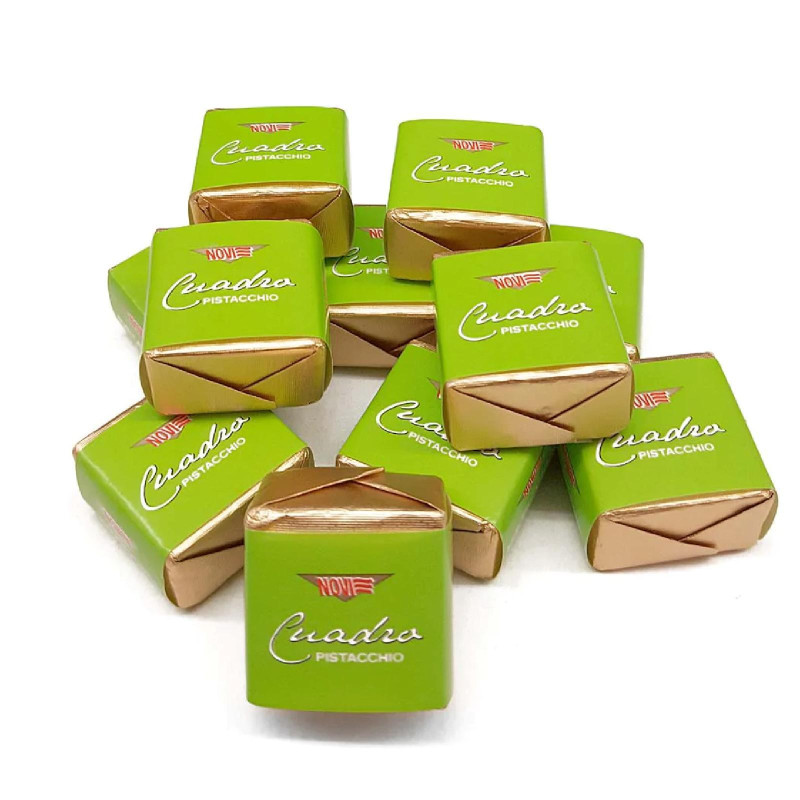 Cioccolatini Novi - Cioccolatini Novi - Cremini - Cuadro al Pistacchio - Busta 1 kg