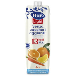 Succo di Frutta Hero - Ace - Senza Zuccheri Aggiunti - 8 Brick da 1...