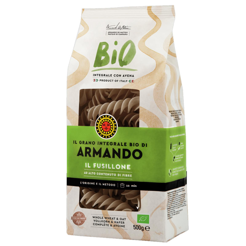 Pasta Armando - Il Grano Integrale di Armando BIO - Il Fusillone - Pacco da 500 gr