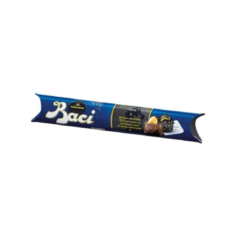 Tubo Baci Perugina - Fondentissimo 70% - Cioccolato Fondente - 87,5 g