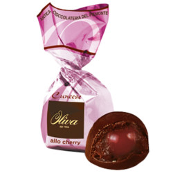 Praline Cioccolato Fondente Oliva - Cuneese allo Cherry Con...