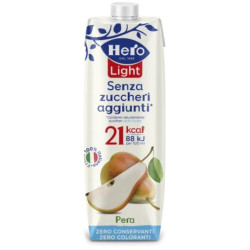 Succo di Frutta Hero - Pera - Senza Zuccheri Aggiunti - 8 Brick da...