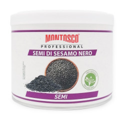 Semi di Sesamo Nero - Montosco - Professional - Barattolo da 250 g