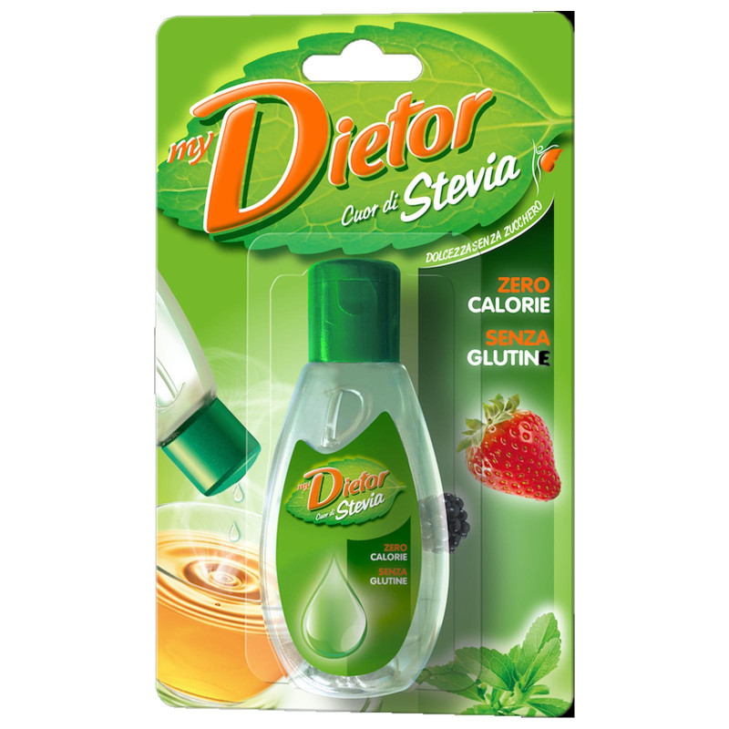 Dolcificante Dietor Cuor di Stevia - Liquido - 1000 Gocce - 50 ml