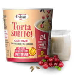 Torta Subito - Eridania - Preparato per Torta Yogurt Proteica - 60 g