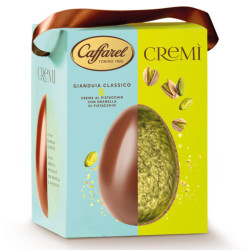 Uovo Cioccolato Gianduia - Cremi' - Granella di Pistacchio - Caffarel - 420 g