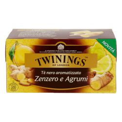 Te' Twinings - Aromatizzati - Zenzero e Agrumi - 25 Filtri