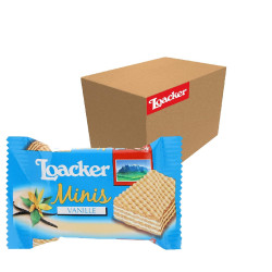 Biscotti Wafer Loacker - Vanilla - Vaniglia - 200 Pezzi da 10 g