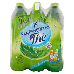 Bottiglia San Benedetto The Verde - Te' freddo - 6 Bottiglie da 1,5 Litri