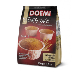 Tortine - Doemi - Integrale Senza Zucchero - Confezione da 250g - (7 Tortine)