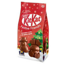 Cioccolatini Kit Kat - Nestle' - Cioccolatini Xmas Bag - Cioccolato Latte - 147 g