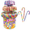 Bastoncini di Caramelle Candy Canes - Multicolor - 12 gr - 100 Pezzi