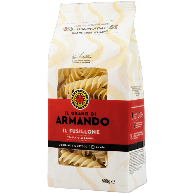 Pasta Armando - Il Grano di Armando - Il Fusillone - Pacco da 500 gr