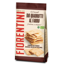 Snack Fiorentini - I Croccanti - Quadrotti al Farro Bio - 200 g