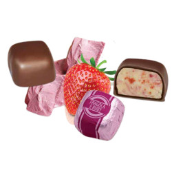 Cioccolatini Vannucci - Fragola e Ruby - Cioccolato Fondente con...