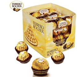 Cioccolatini Ferrero Rocher 16 Pacchetti da 3 pz - 37,5 gr - Box...