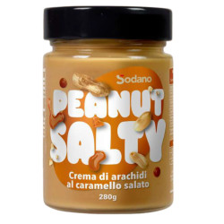 Crema D'Arachidi al Caramello Salato - Sodano - Peanut Salty - Barattolo 280 g