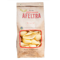 Pasta di Gragnano I.G.P. - Afeltra - Conchiglione Rigati - Grano Misto - 500 gr